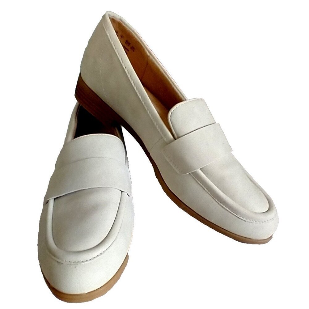 Dr. Scholls Women's Rate Moc Tofu Cream Loafers Sustainable Comfort - 9.5M  NWOB